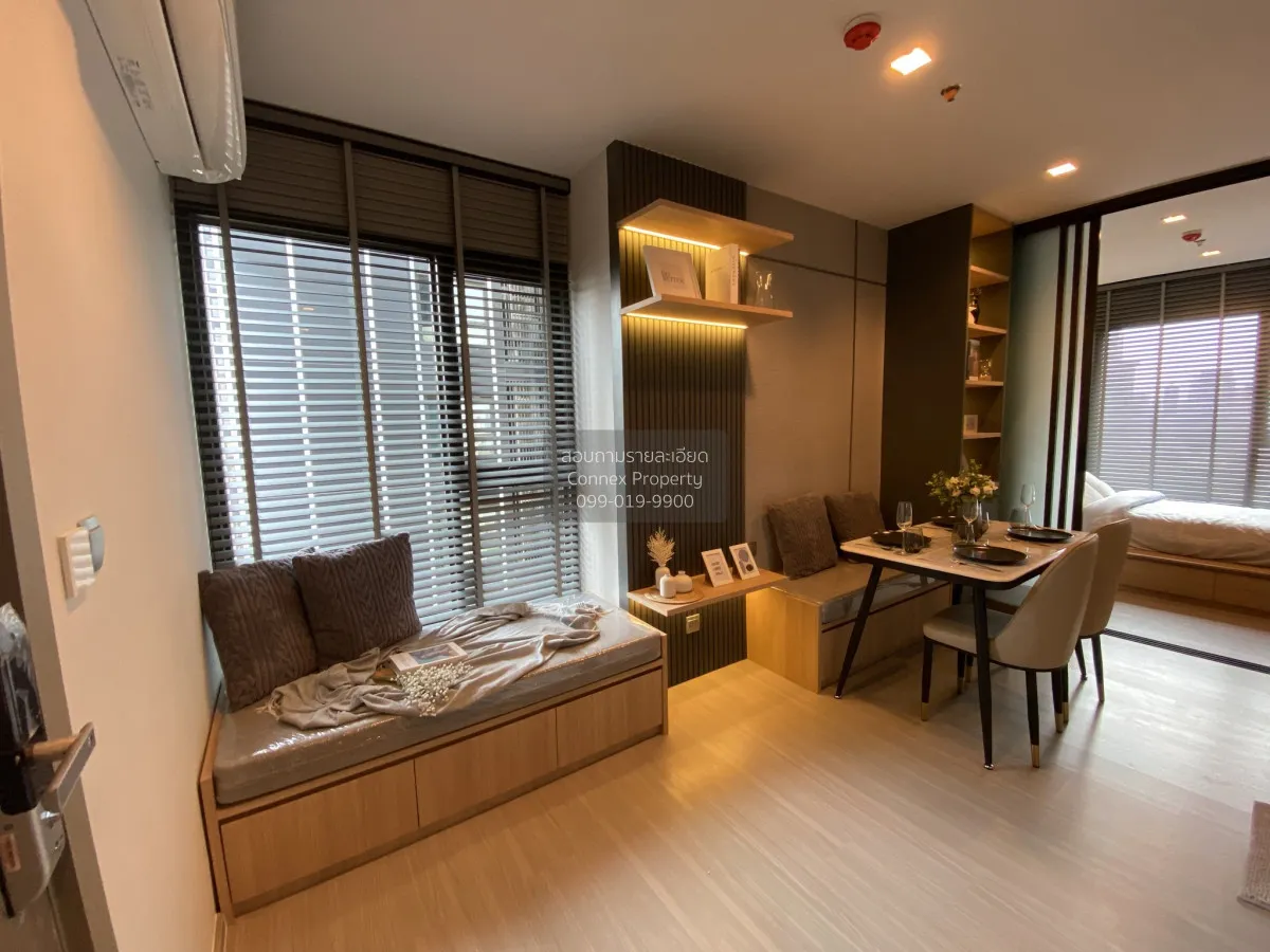 For Rent Condo , Life Asoke - Rama 9 , high floor , corner unit , 1