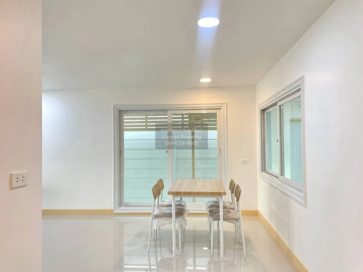 ขายบ้าน  คุณาลัย บีกินส์ บ้านกล้วย - ไทรน้อย ห้องมุม รีโนเวทใหม่  2