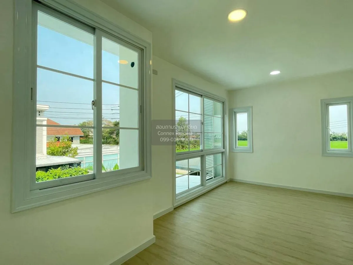 ขายบ้าน  คุณาลัย บีกินส์ บ้านกล้วย - ไทรน้อย ห้องมุม รีโนเวทใหม่ 