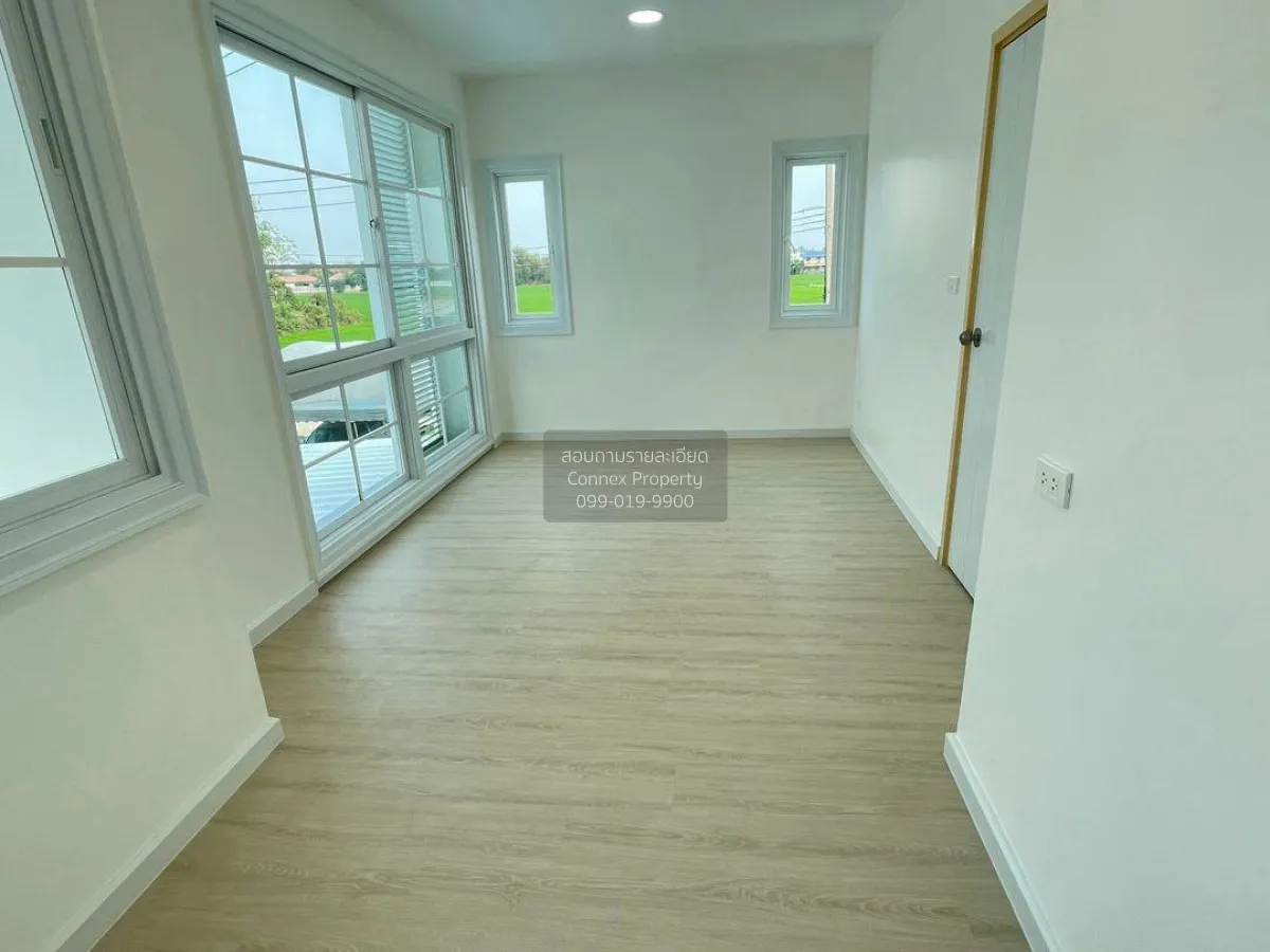 ขายบ้าน  คุณาลัย บีกินส์ บ้านกล้วย - ไทรน้อย ห้องมุม รีโนเวทใหม่ 