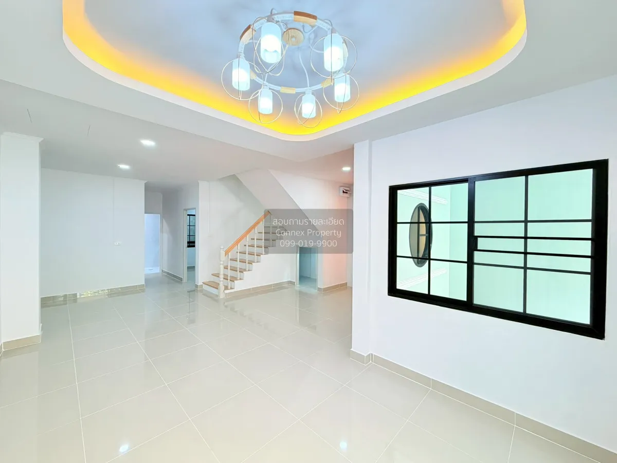 ขายทาวน์เฮ้าส์/ทาวน์โฮม  บ้านฟ้ารังสิต คลอง 4 หน้ากว้าง รีโนเวทให