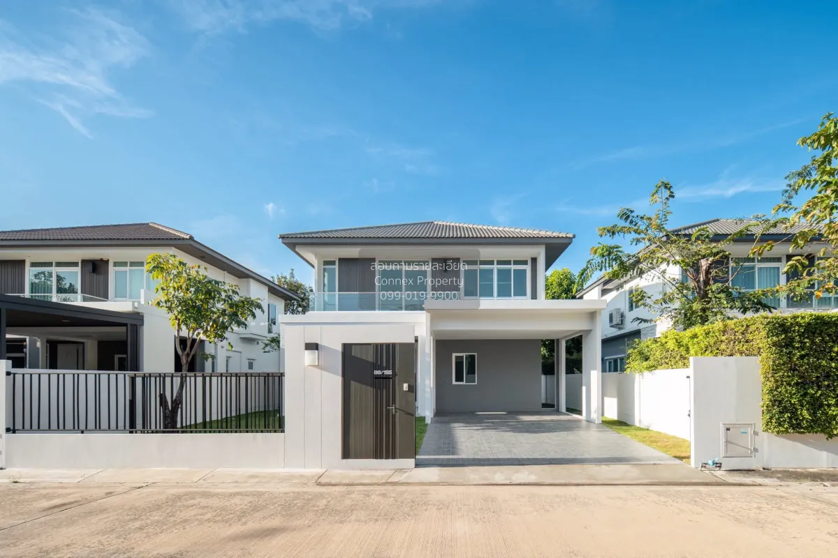 ขายบ้าน  มัณฑนา ราชพฤกษ์ - สะพานมหาเจษฎาบดินทร์ฯ บางกร่าง เมืองนน 2