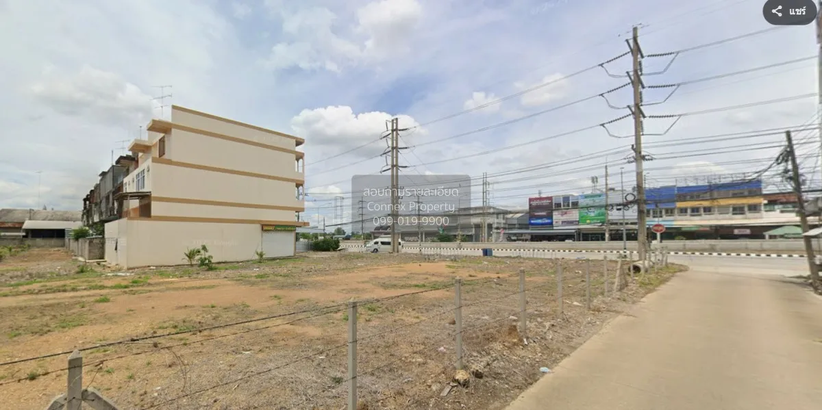 ขายที่ดินเปล่า ติดถนนใหญ่ เพชรเกษม ราชบุรี ตำบลหลุมดิน ใจกลางเมือ 1