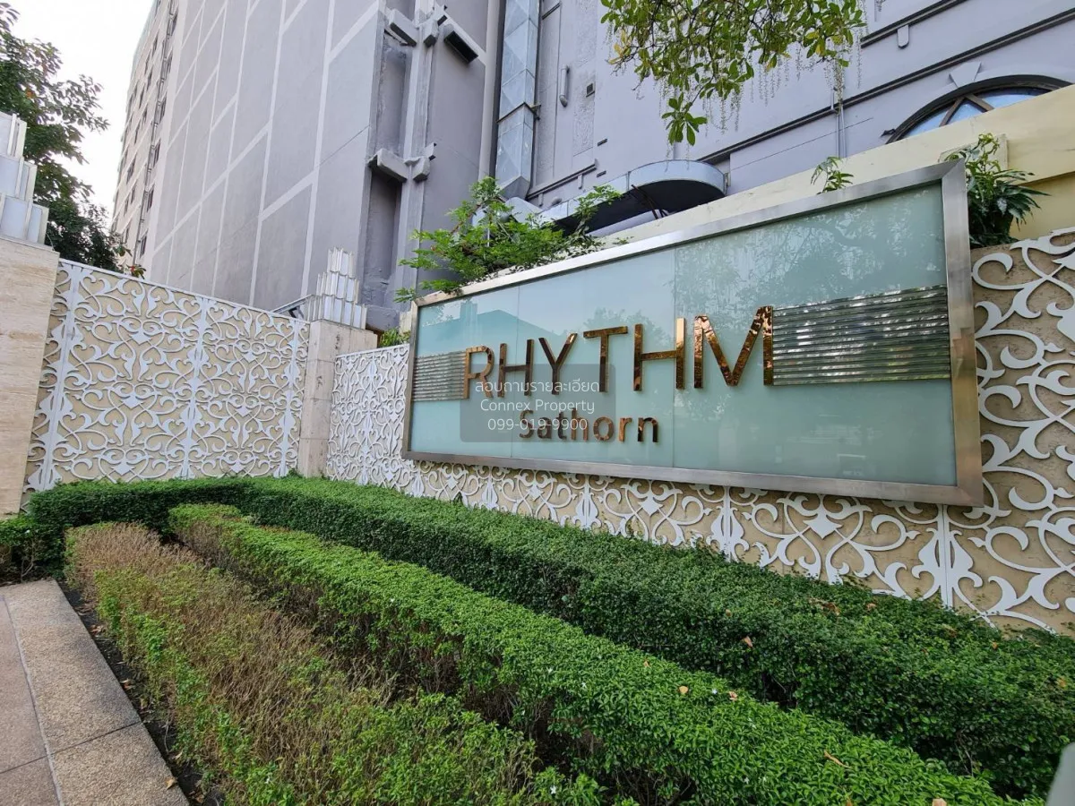 For Sale Condo , Rhythm Sathorn , river view , BTS-Saphan Taksin 