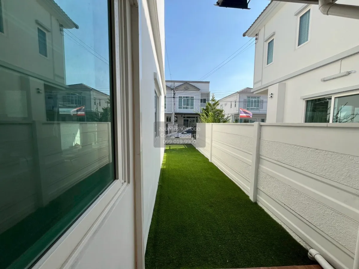 For Sale House , Q District Suksawat 76 , nice view , corner unit 2