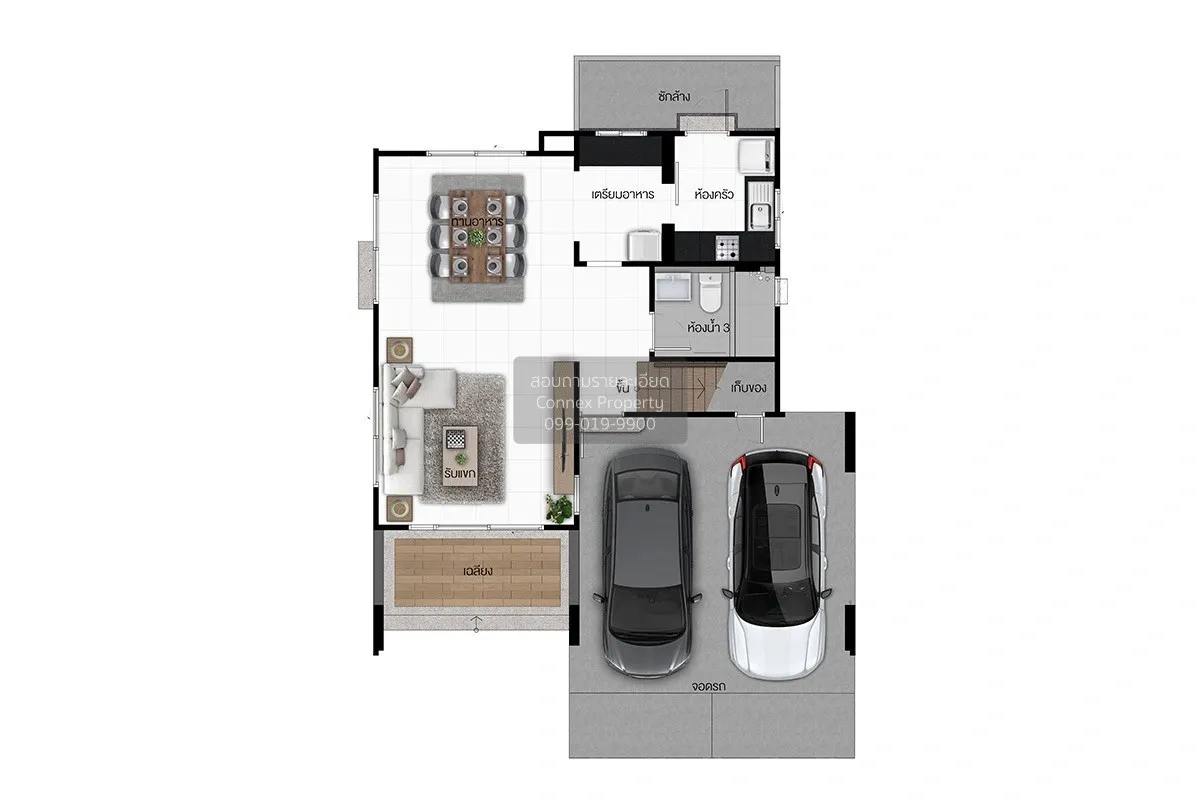 For Sale House , Setthasiri Wongwaen-Lamlukka , Bueng Kham Phoi , 2