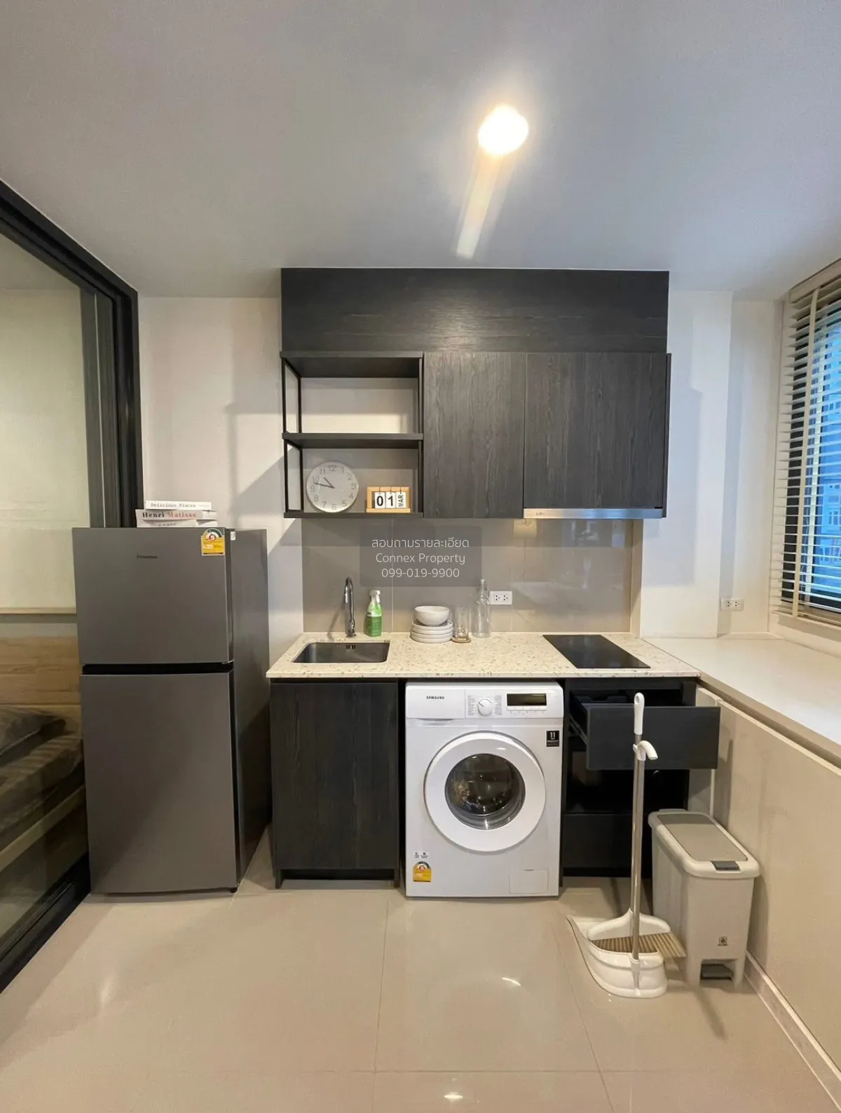 For Rent Condo , XT Huaikhwang , newly renovated , MRT-Huai Khwan