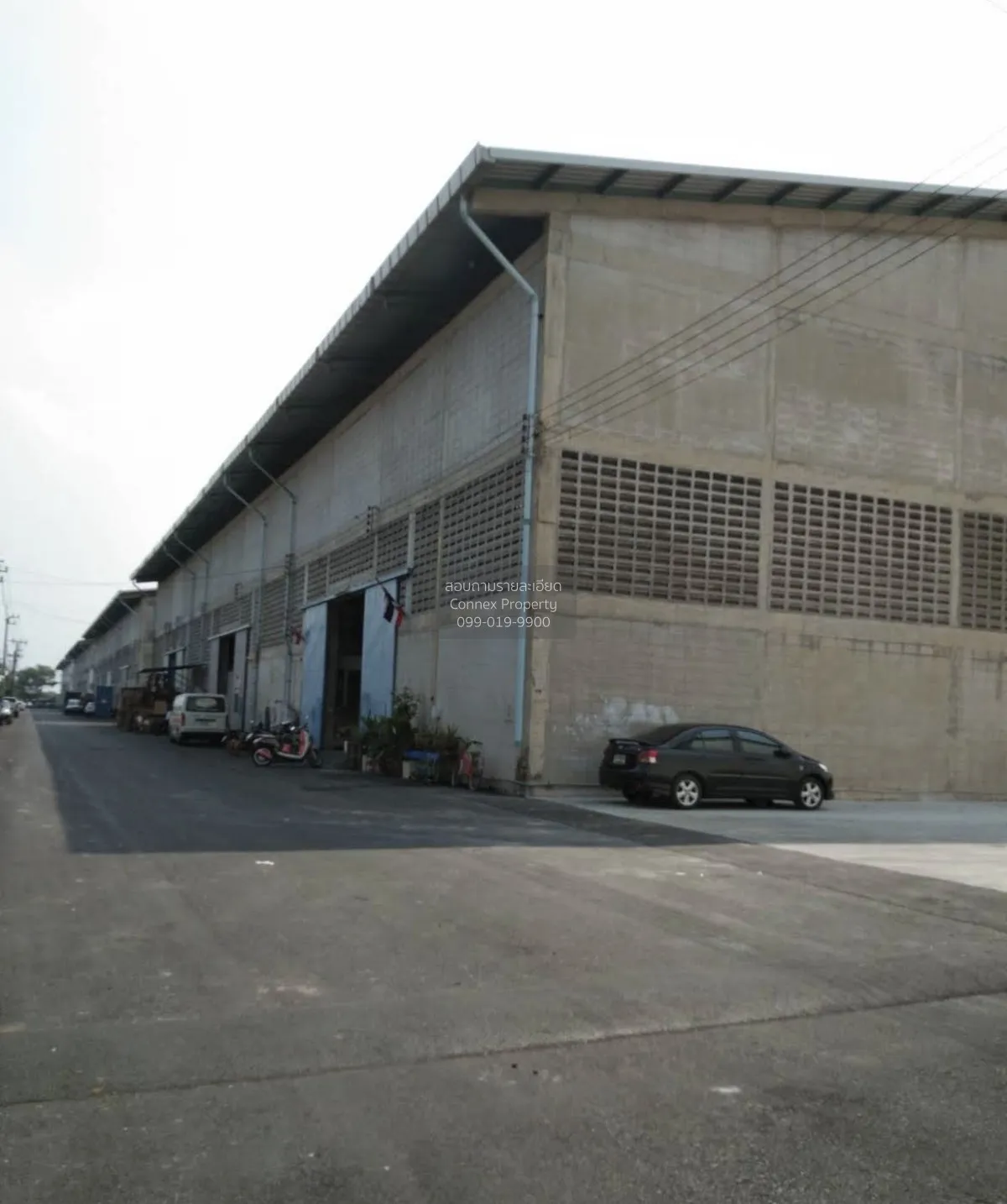 For Rent Warehouse Onnut70 450 square meter  , corner unit , wide 2