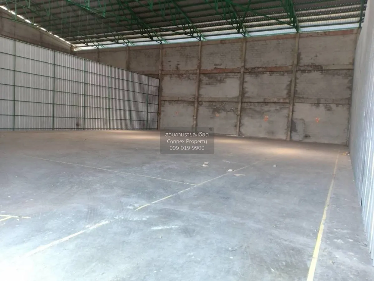 For Rent Warehouse Onnut70 450 square meter  , corner unit , wide 4