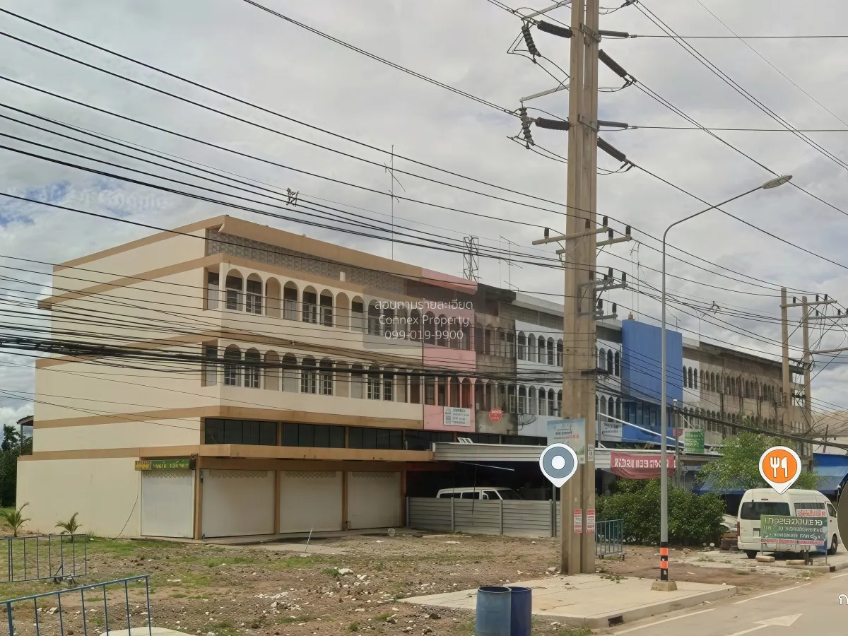 ขายอาคารพาณิชย์  ตึกแถว ติดถนนใหญ่ ถนนเพชรเกษม  ราชบุรี  ทำเลค้าข