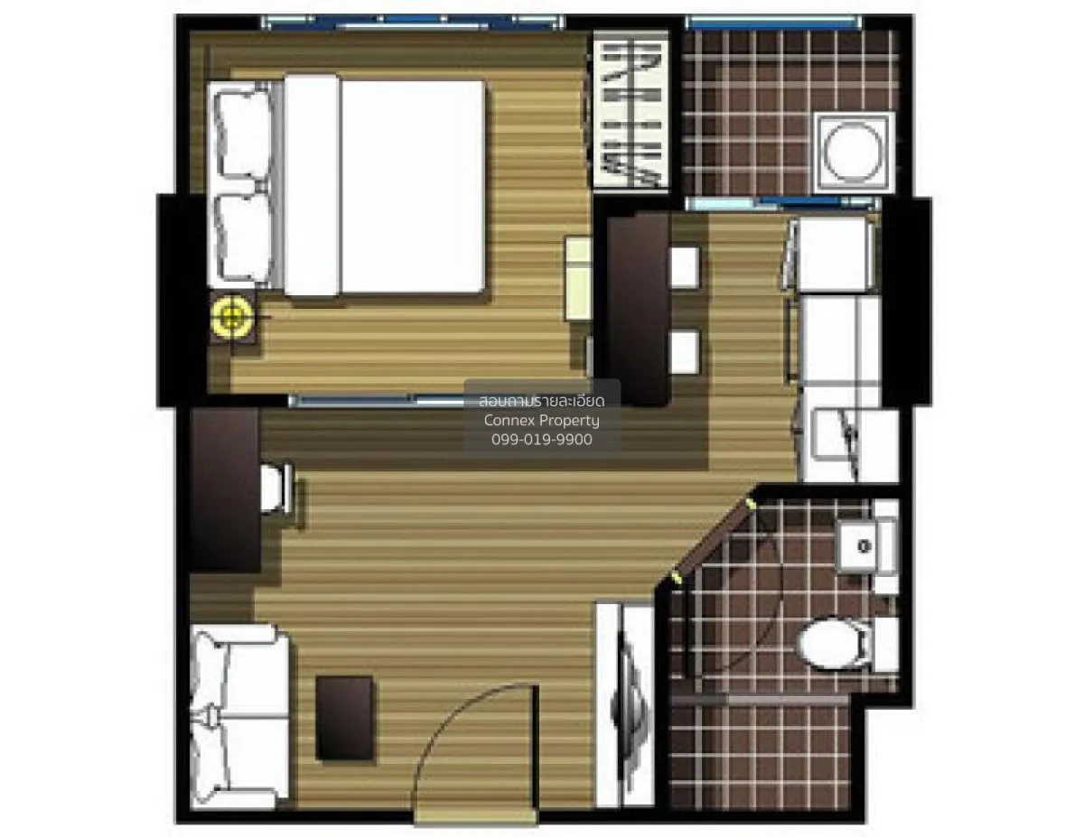 For Sale Condo , The Trust Residence Ratchada-Rama 3 , Chong Nons