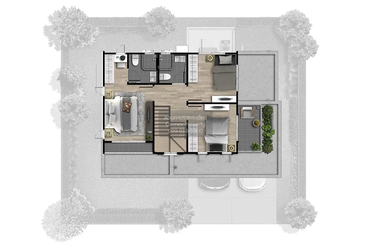 ขายบ้าน  อณาสิริ ป่าคลอก ป่าคลอก ถลาง ภูเก็ต CX-148342 3