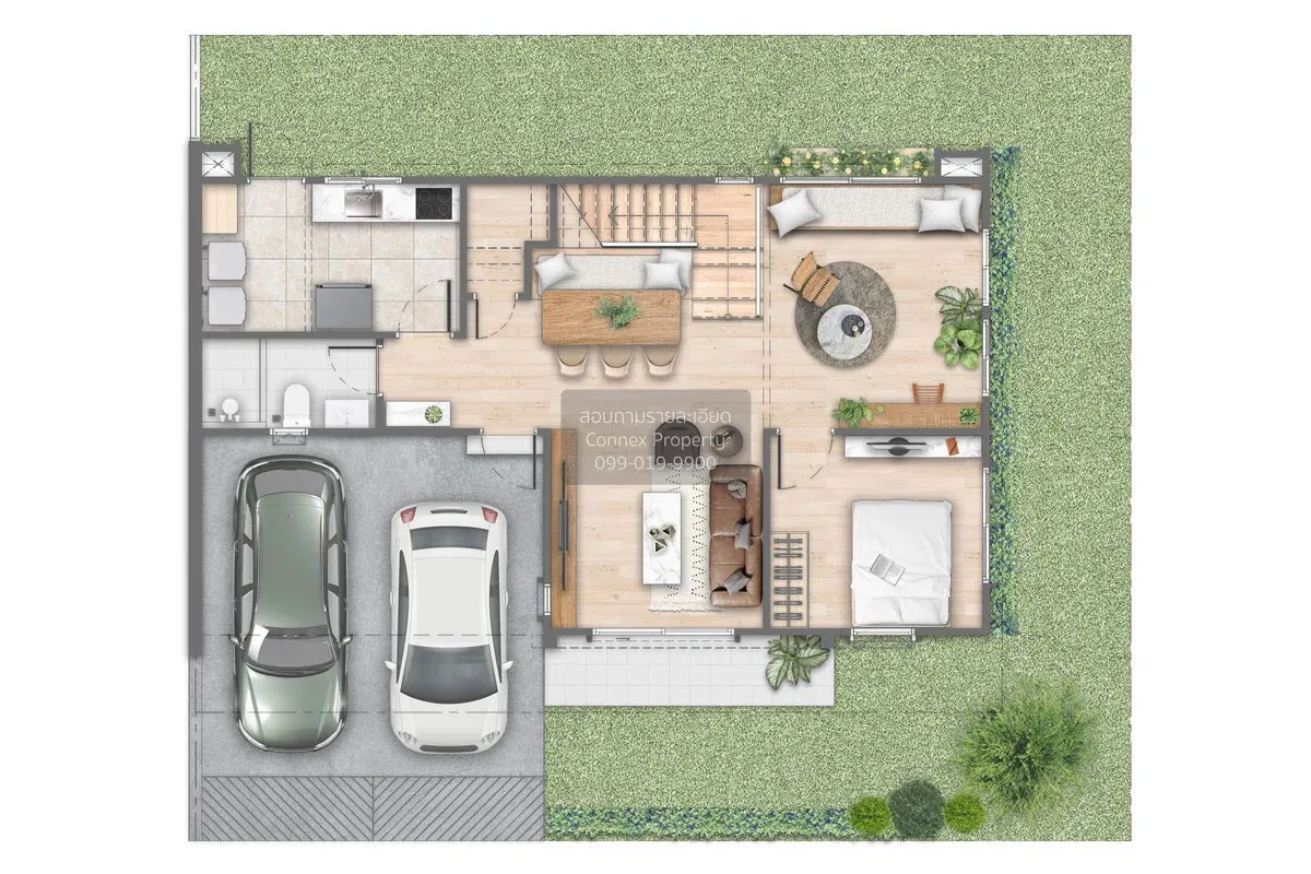 ขายบ้าน  อณาสิริ ปิ่นเกล้า - กาญจนาฯ ศาลากลาง บางกรวย นนทบุรี CX- 2