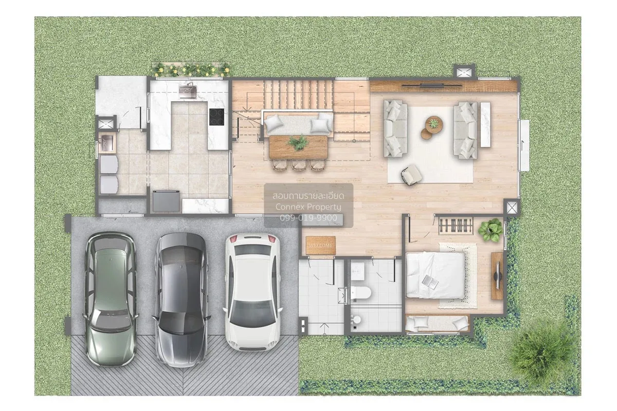 ขายบ้าน  อณาสิริ ปิ่นเกล้า - กาญจนาฯ ศาลากลาง บางกรวย นนทบุรี CX- 2