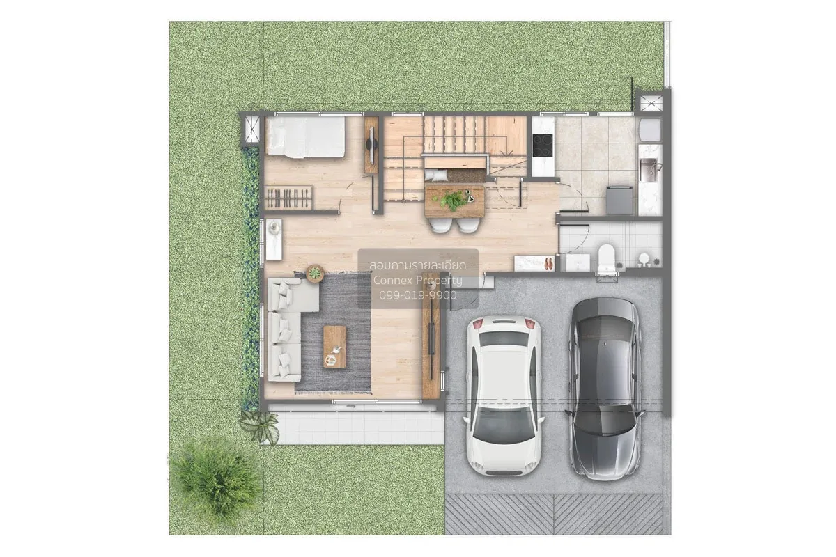 ขายบ้าน  อณาสิริ ปิ่นเกล้า - กาญจนาฯ ศาลากลาง บางกรวย นนทบุรี CX- 2