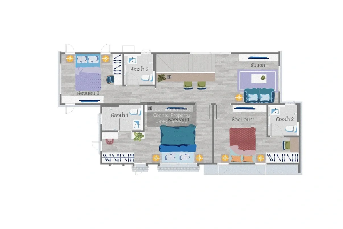 ขายบ้าน  อณาสิริ พระราม 2 - วงแหวน พันท้ายนรสิงห์ เมืองสมุทรสาคร  3
