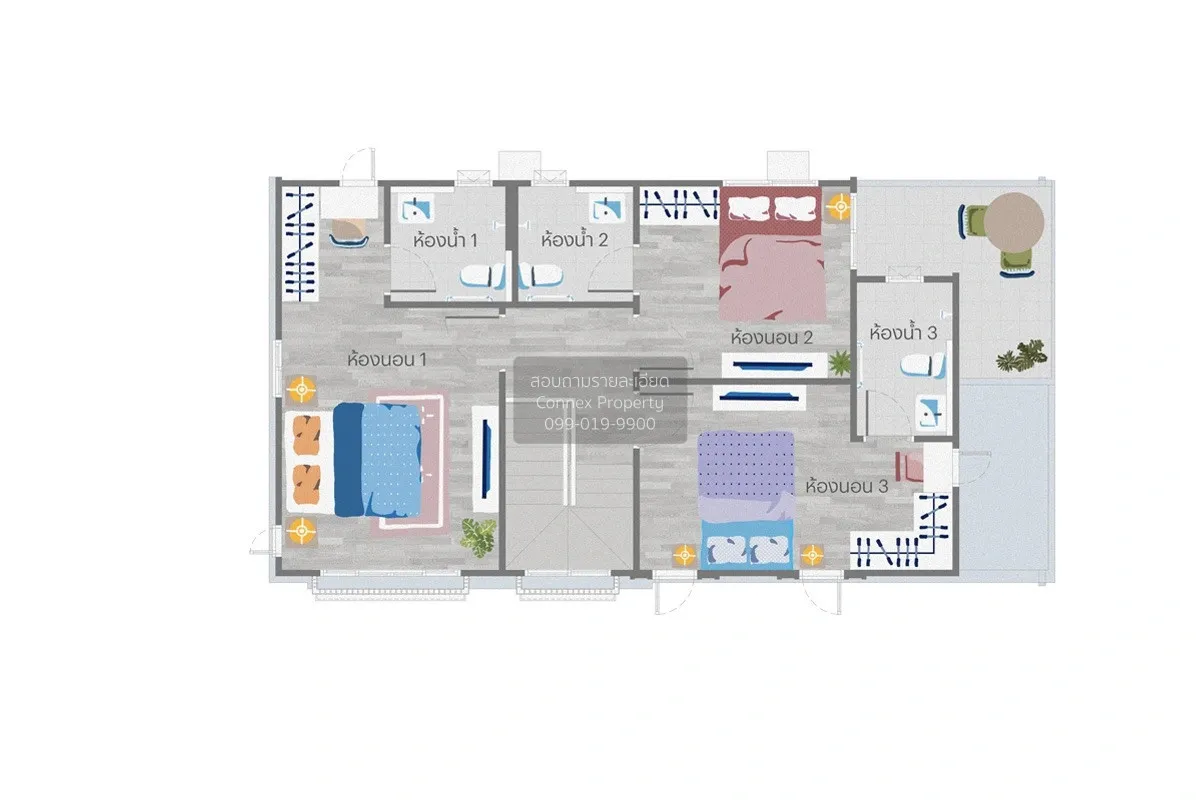 ขายบ้าน  อณาสิริ พระราม 2 - วงแหวน พันท้ายนรสิงห์ เมืองสมุทรสาคร  3