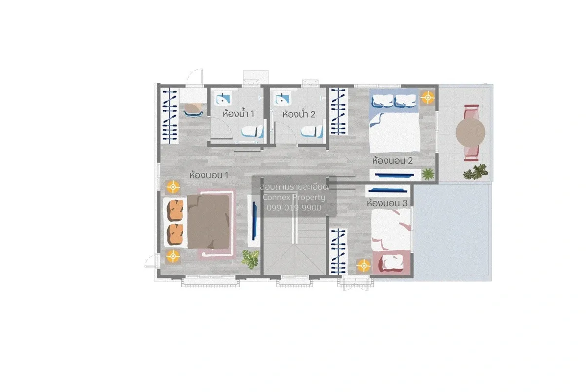 ขายบ้าน  อณาสิริ พระราม 2 - วงแหวน พันท้ายนรสิงห์ เมืองสมุทรสาคร  3