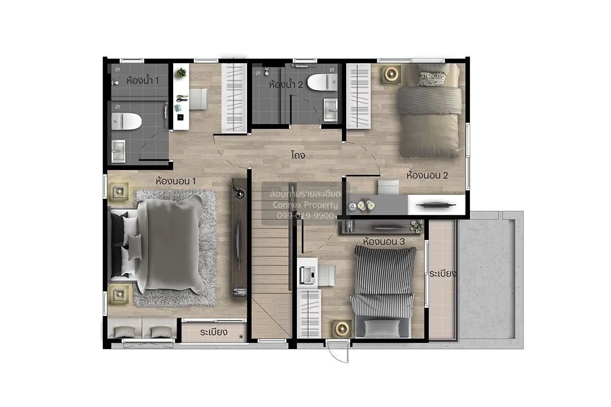 ขายบ้าน  สราญสิริ โคราช หนองกระทุ่ม เมืองนครราชสีมา นครราชสีมา CX 3