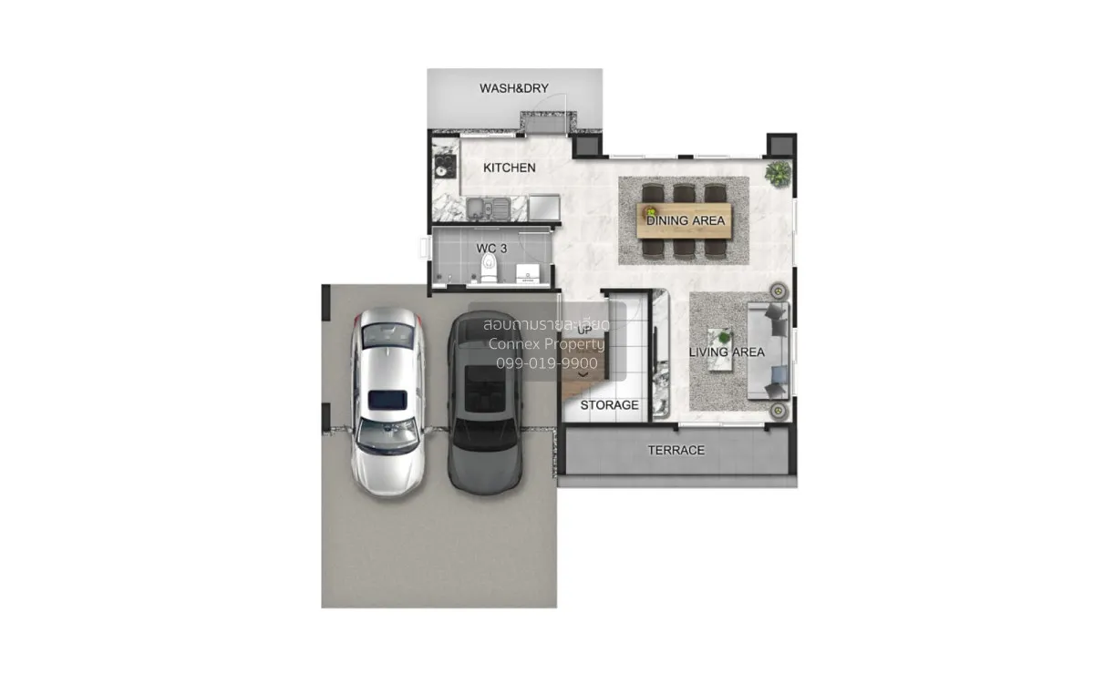 ขายบ้าน  เวนิว พอร์เทรต เวสต์เกต MRT-ตลาดบางใหญ่ บ้านใหม่ บางใหญ่ 2