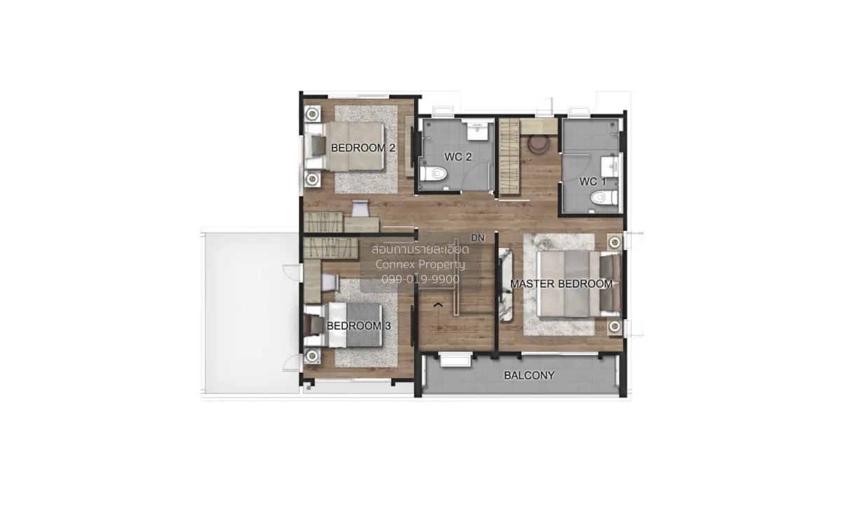 ขายบ้าน  เวนิว พอร์เทรต เวสต์เกต MRT-ตลาดบางใหญ่ บ้านใหม่ บางใหญ่ 3