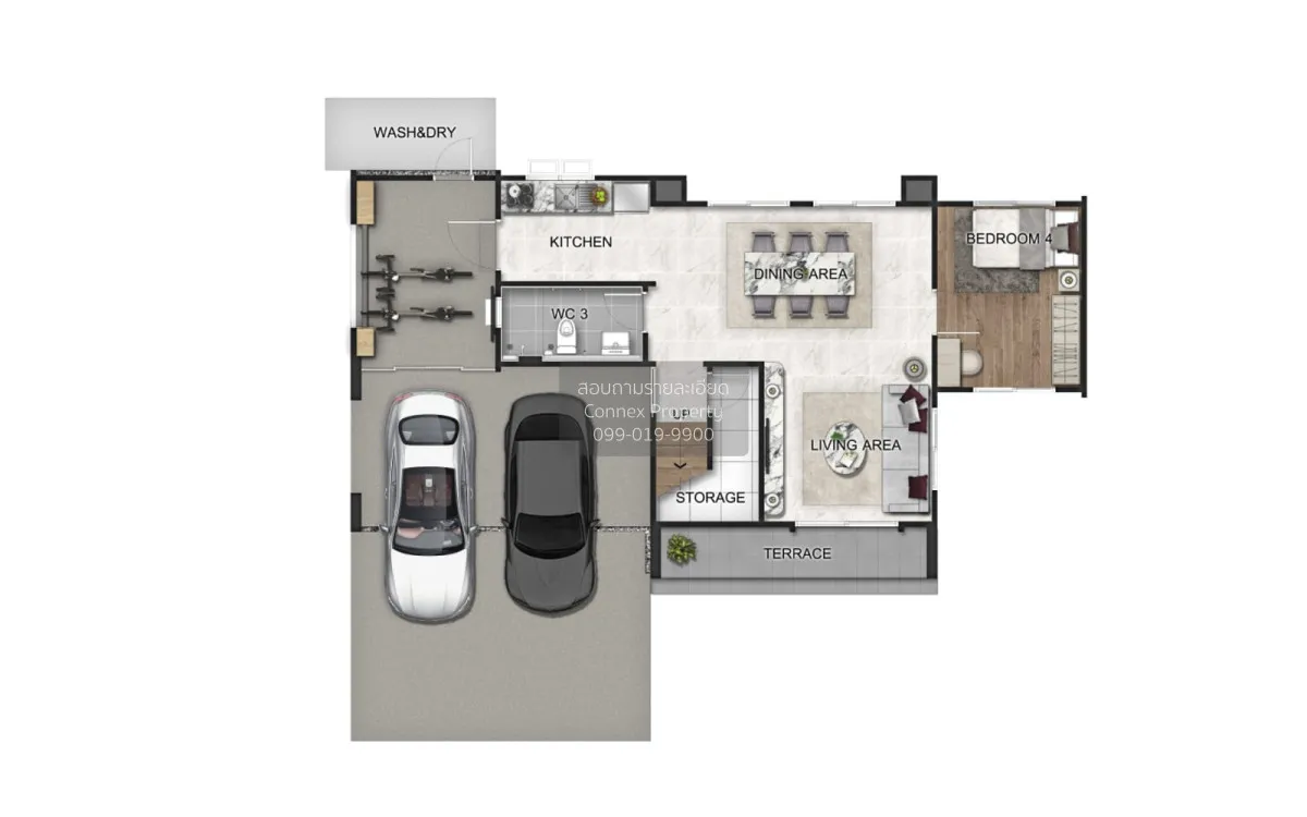 ขายบ้าน  เวนิว พอร์เทรต เวสต์เกต MRT-ตลาดบางใหญ่ บ้านใหม่ บางใหญ่ 2