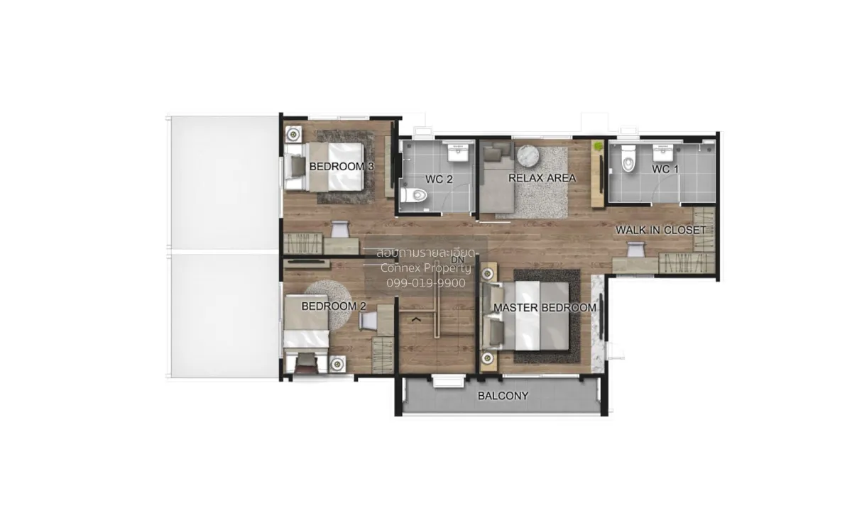 ขายบ้าน  เวนิว พอร์เทรต เวสต์เกต MRT-ตลาดบางใหญ่ บ้านใหม่ บางใหญ่ 3