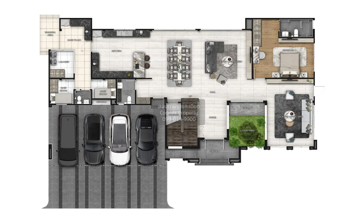ขายบ้าน  แกรนด์ บางกอก บูเลอวาร์ด ณ อุทยาน ศาลาธรรมสพน์ เขต ทวีวั 2