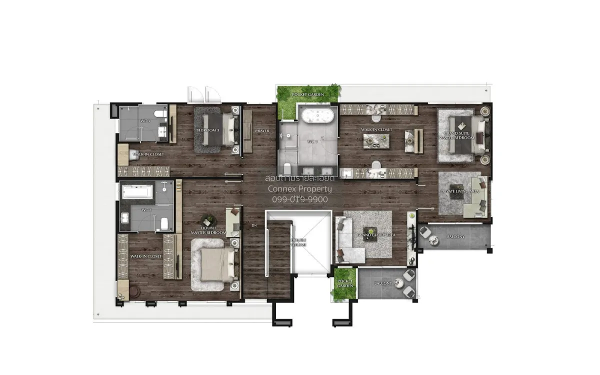 ขายบ้าน  แกรนด์ บางกอก บูเลอวาร์ด ณ อุทยาน ศาลาธรรมสพน์ เขต ทวีวั 3