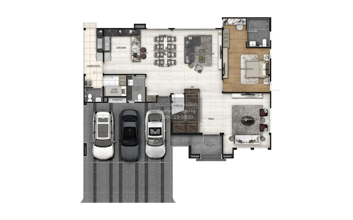 ขายบ้าน  แกรนด์ บางกอก บูเลอวาร์ด ณ อุทยาน ศาลาธรรมสพน์ เขต ทวีวั 2