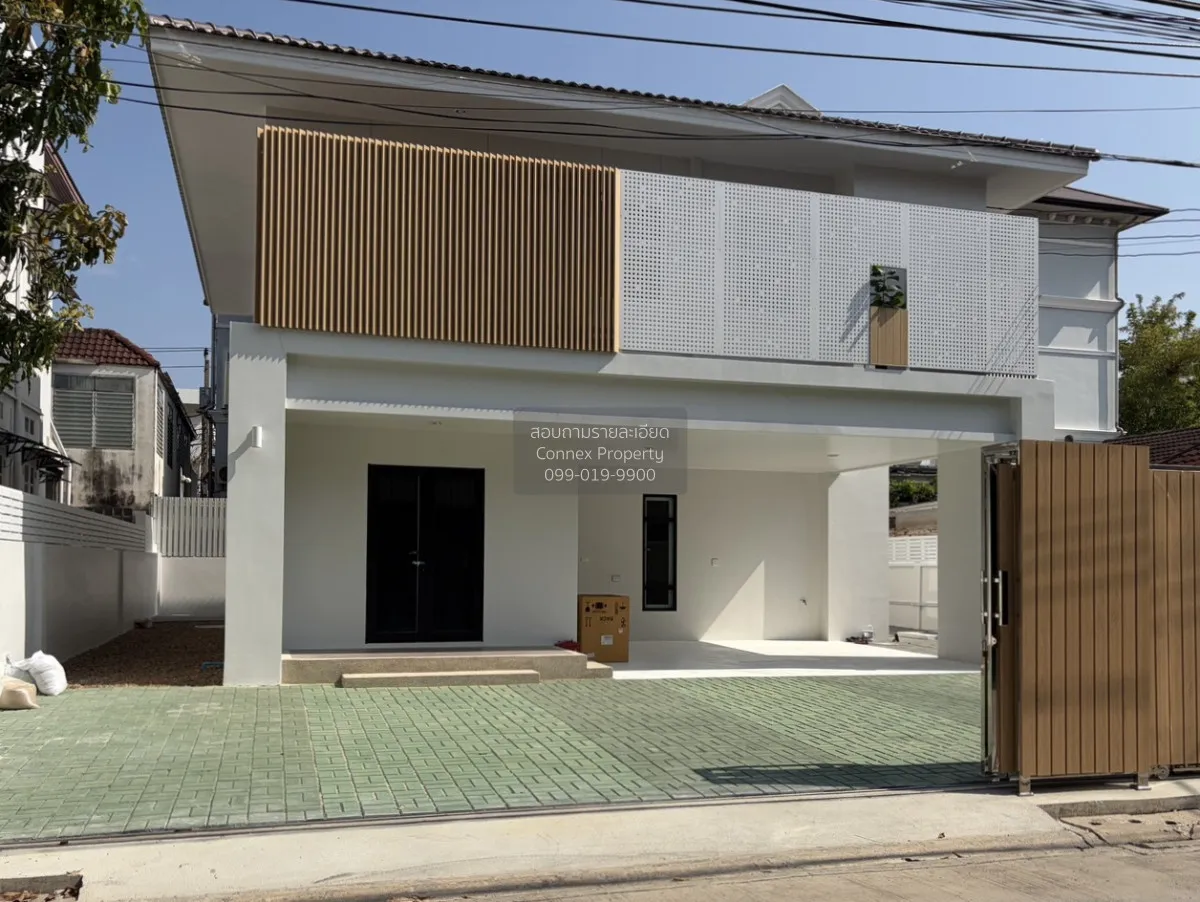 For Rent House , Ratchada Niwet , wide frontage , newly renovated 1