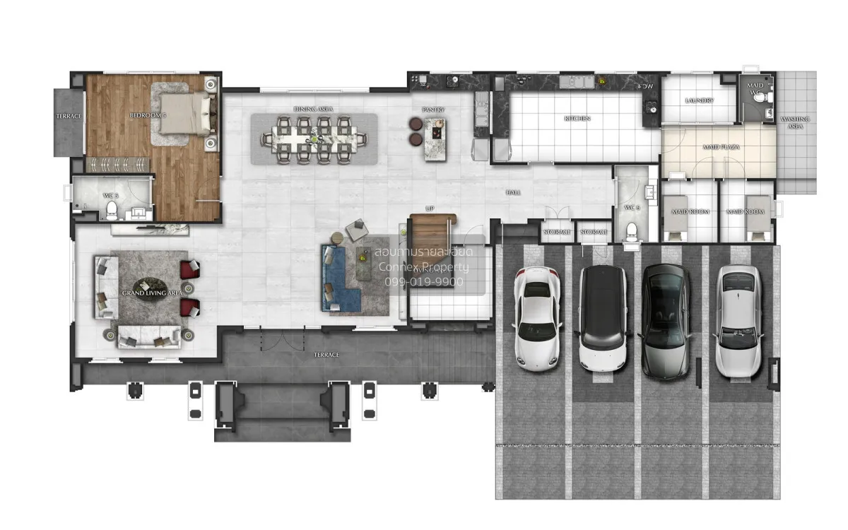 ขายบ้าน  แกรนด์ บางกอก บูเลอวาร์ด ปิ่นเกล้า-กาญจนา บางระมาด เขต ต 2