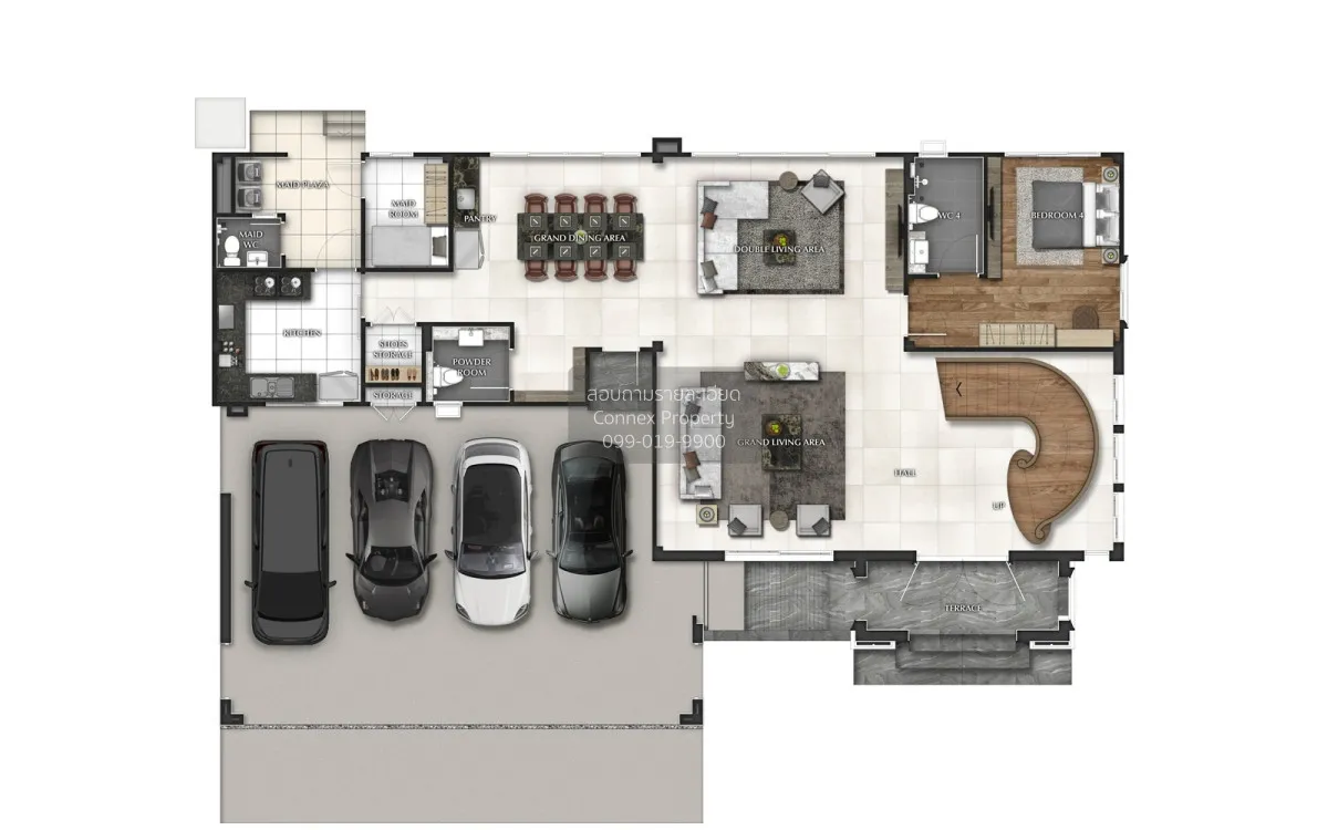 ขายบ้าน  แกรนด์ บางกอก บูเลอวาร์ด แจ้งวัฒนะ - ราชพฤกษ์ คลองพระอุด 2