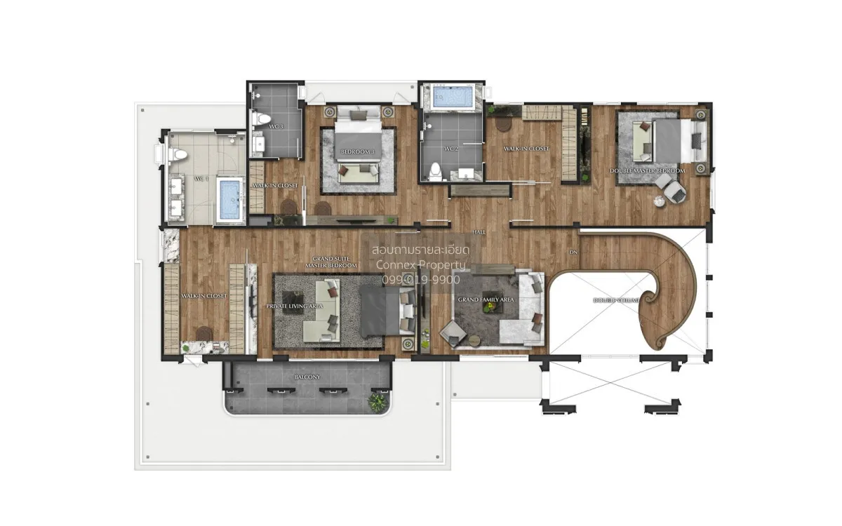 ขายบ้าน  แกรนด์ บางกอก บูเลอวาร์ด แจ้งวัฒนะ - ราชพฤกษ์ คลองพระอุด 3