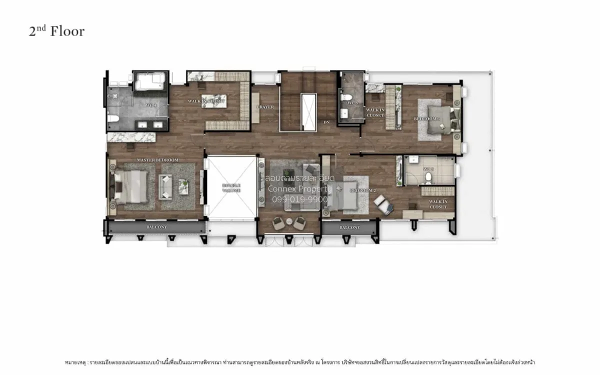 ขายบ้าน  บางกอก บูเลอวาร์ด ซิกเนเจอร์ ปิ่นเกล้า - บรมฯ ศาลาธรรมสพ 3