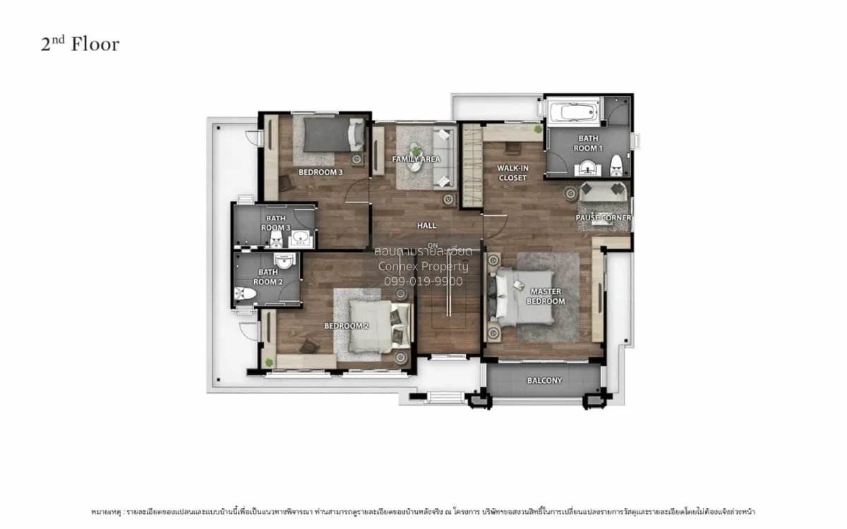 ขายบ้าน  บางกอก บูเลอวาร์ด ซิกเนเจอร์ ประชาชื่น บางตลาด ปากเกร็ด  3