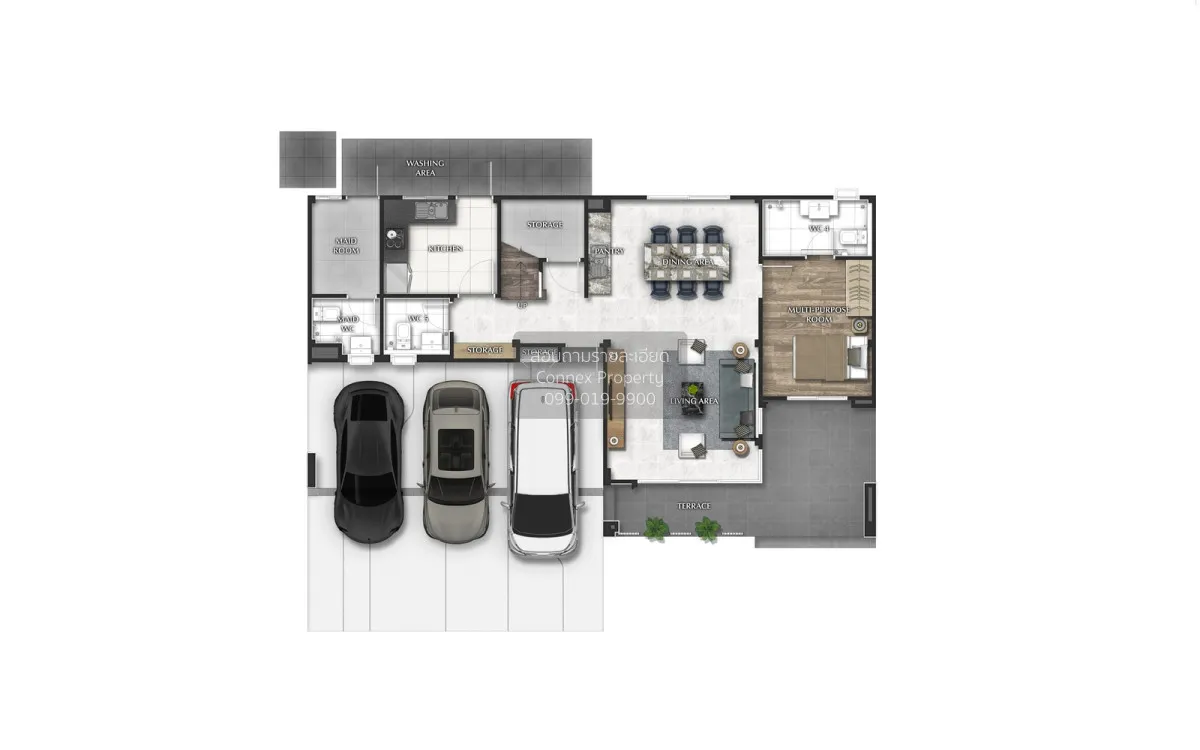 ขายบ้าน  บางกอก บูเลอวาร์ด ราชพฤกษ์ - ปิ่นเกล้า มหาสวัสดิ์ บางกรว 2