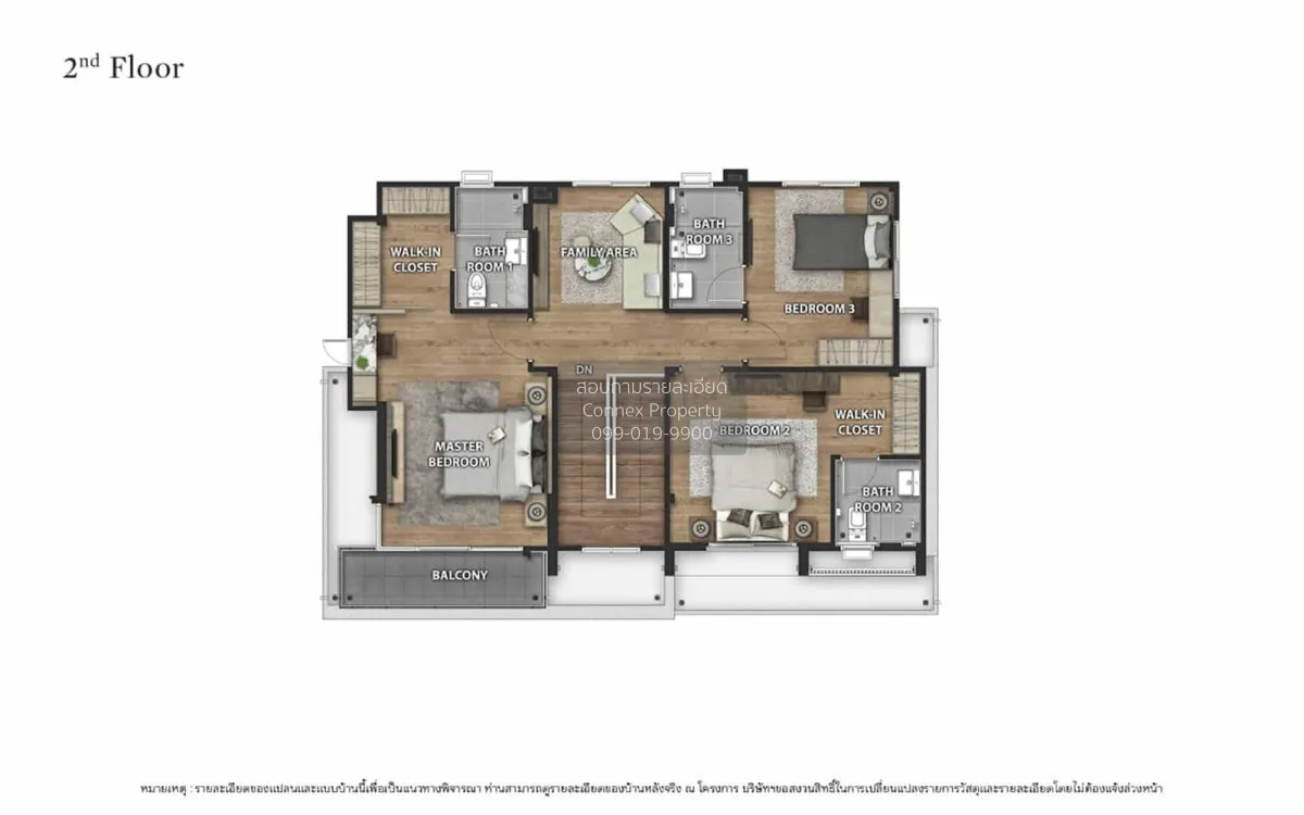 ขายบ้าน  บางกอก บูเลอวาร์ด แจ้งวัฒนะ - ราชพฤกษ์ บางตะไนย์ ปากเกร็ 3