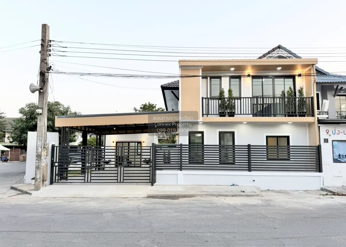 ขายบ้าน  บ้านพฤกษา 14 เอ บางบัวทอง ห้องมุม รีโนเวทใหม่ บางคูรัด บ 1