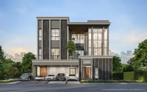 ขายบ้าน  แกรนด์ บางกอก บูเลอวาร์ด ยาร์ด บางนา MRT-ศรีเอี่ยม (สายสีเหลือง) บางแก้ว บางพลี สมุทรปราการ CX-149015