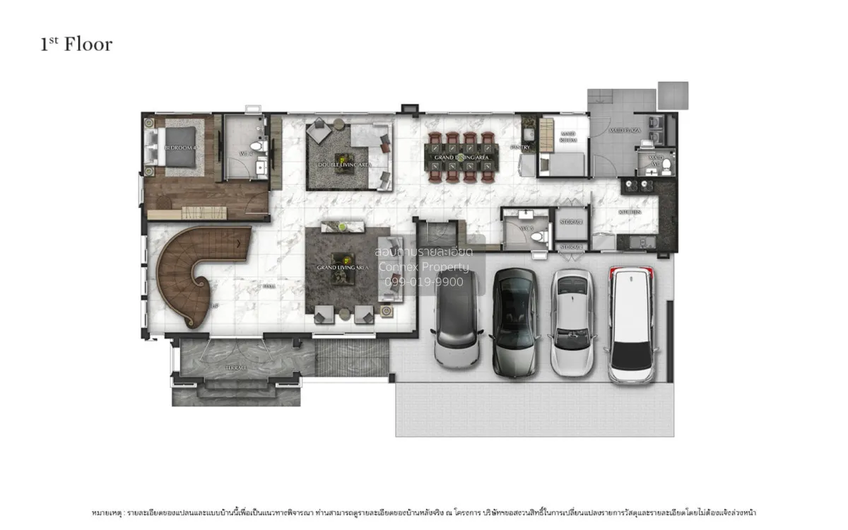 ขายบ้าน  แกรนด์ บางกอก บูเลอวาร์ด สเตต บางนา ดอกไม้ เขต ประเวศ กร 2