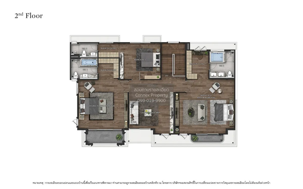 ขายบ้าน  แกรนด์ บางกอก บูเลอวาร์ด สเตต บางนา ดอกไม้ เขต ประเวศ กร 3