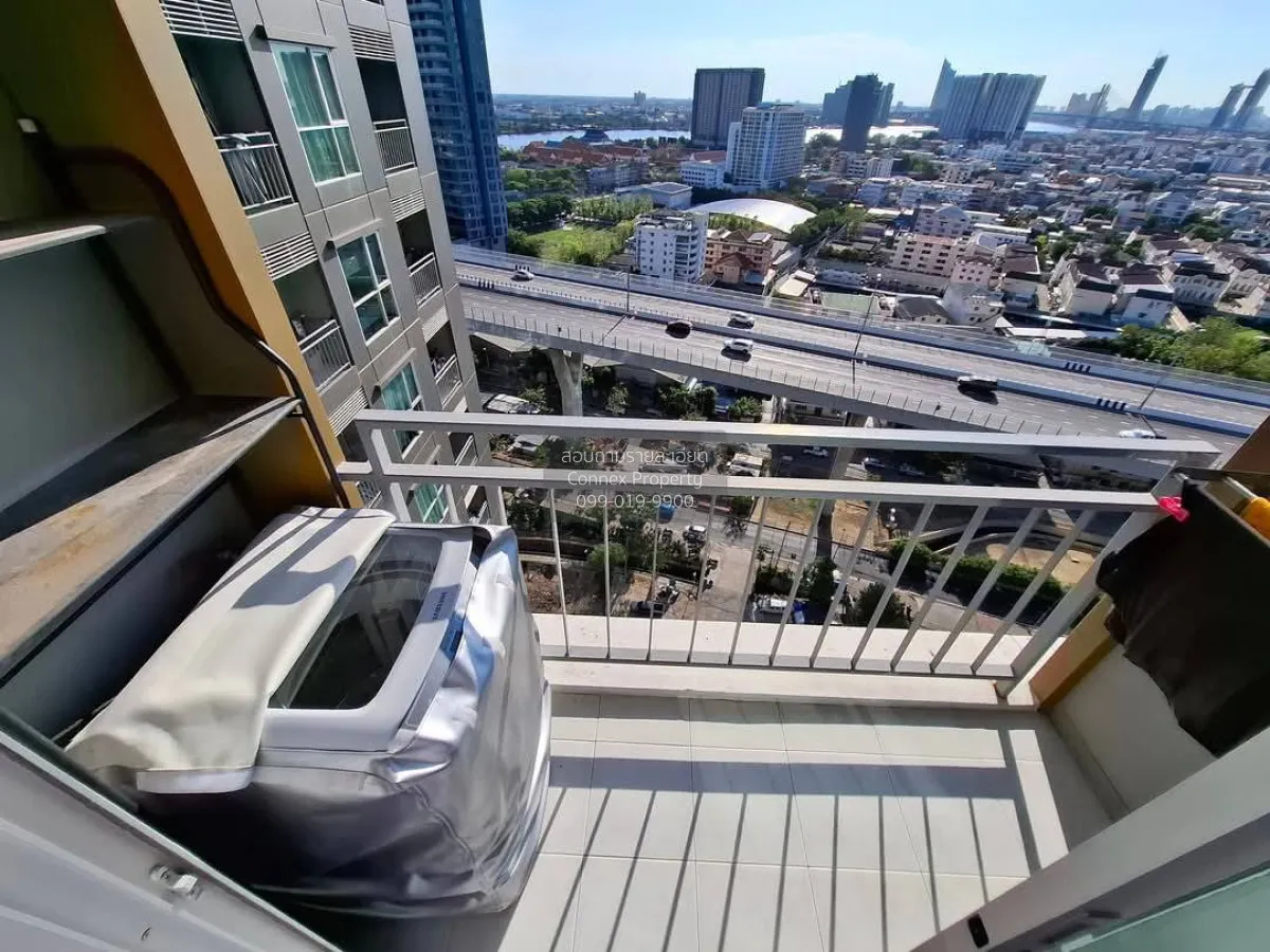เช่าคอนโด  ลุมพินี เพลส พระราม 3 - ริเวอร์ไรน์ ชั้นสูง วิวแม่น้ำ 