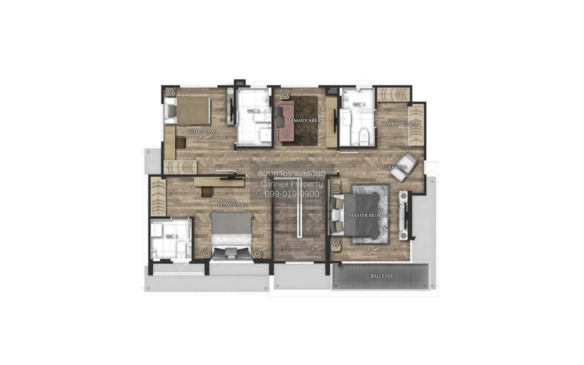 ขายบ้าน  บางกอก บูเลอวาร์ด พระราม 2 แสมดำ เขต บางขุนเทียน กรุงเทพ 3