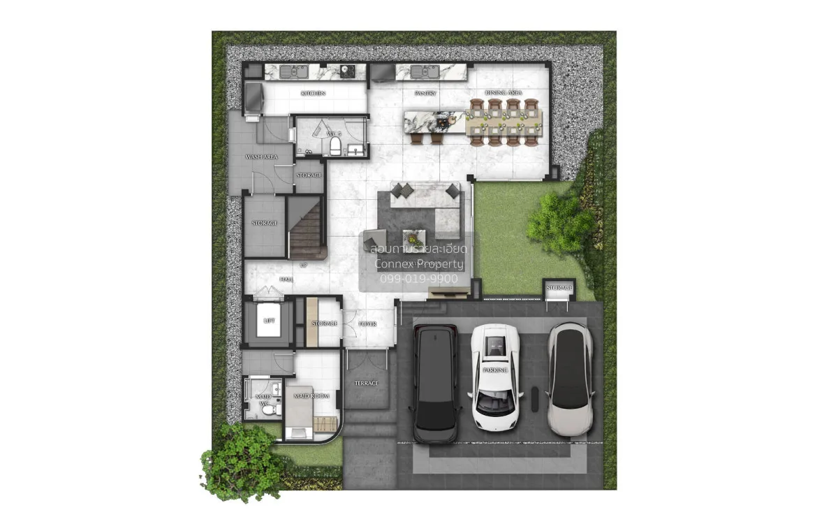 ขายบ้าน  แกรนด์ บางกอก บูเลอวาร์ด ดอนเมือง - แจ้งวัฒนะ บ้านใหม่ ป 3