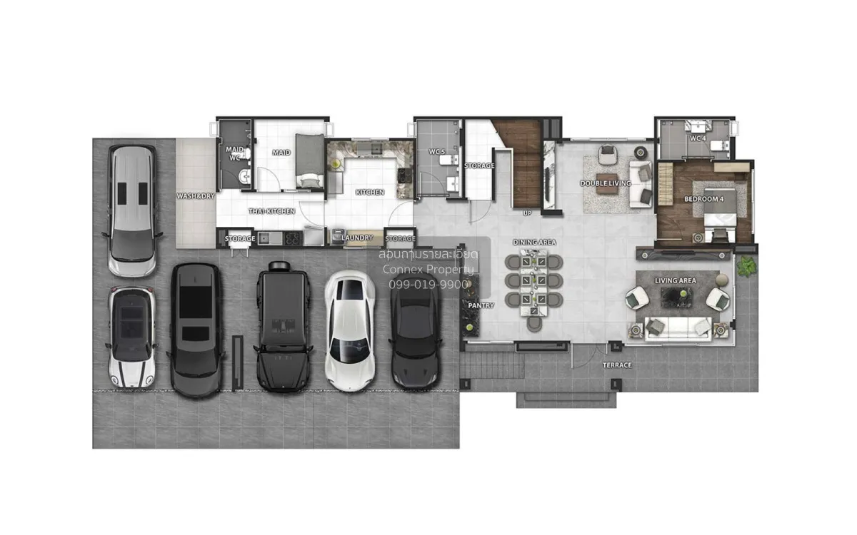 For Sale House , Bangkok Boulevard Tiwanon - Donmueang , Ban Mai  2