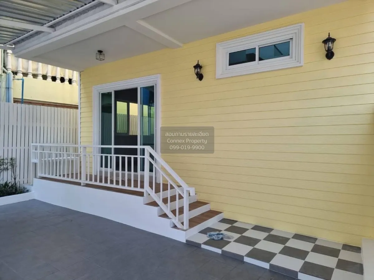 ขายบ้านแฝด ซอยจรัญ 35 หน้ากว้าง รีโนเวทใหม่ คลองชักพระ เขต ตลิ่งช 2