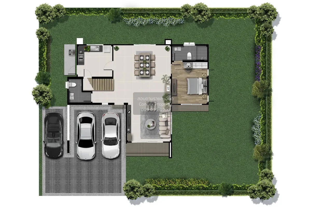 ขายบ้าน  เซนโทร ทวีวัฒนา หนองค้างพลู เขต หนองแขม กรุงเทพ CX-14970 2