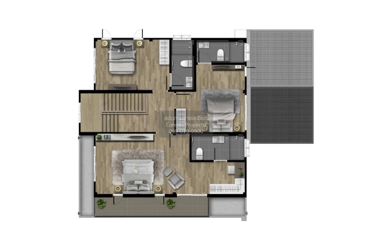 ขายบ้าน  เซนโทร ทวีวัฒนา หนองค้างพลู เขต หนองแขม กรุงเทพ CX-14970 3