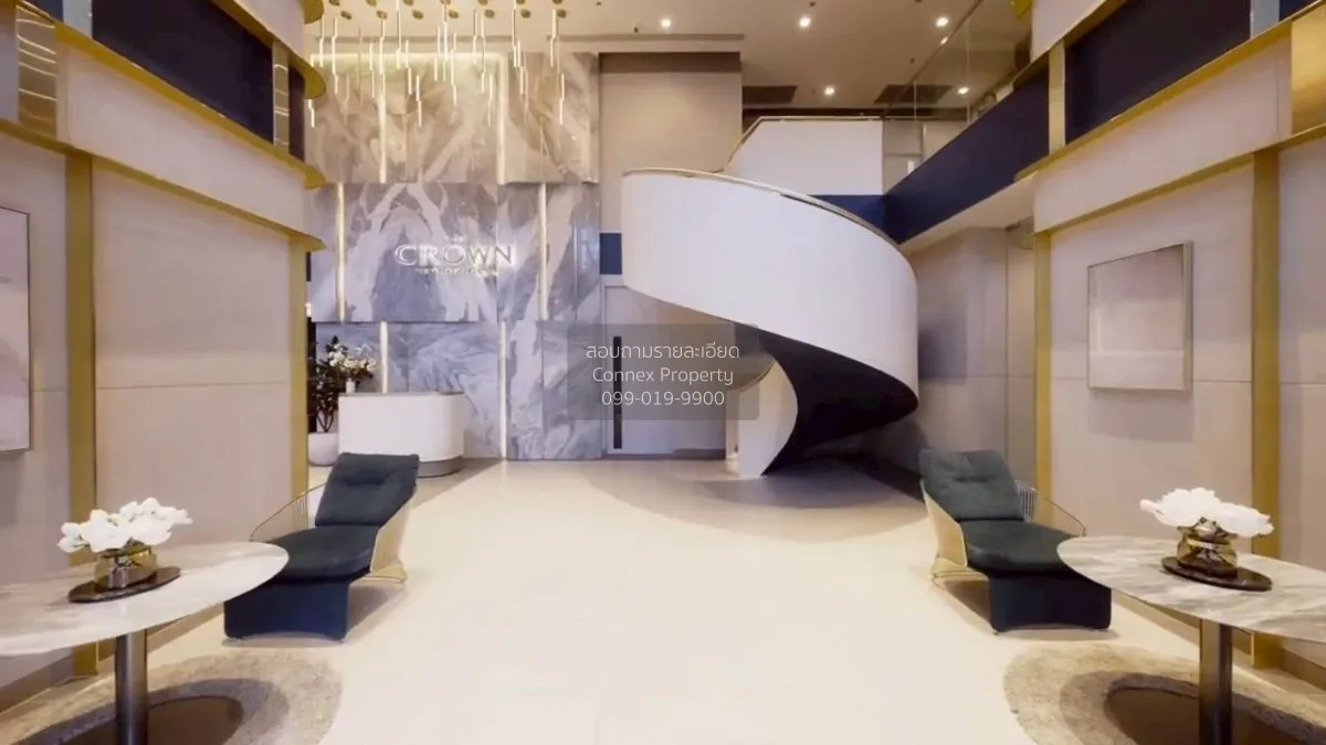 For Rent Condo , The Crown Residences , high floor , MRT-Khlong T